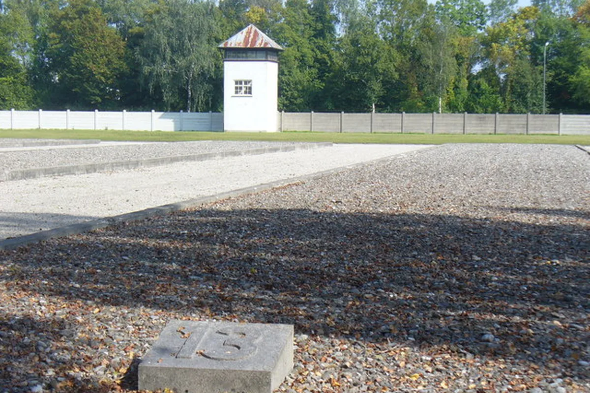 The Dachau Concentration Camp Memorial Site near Munich