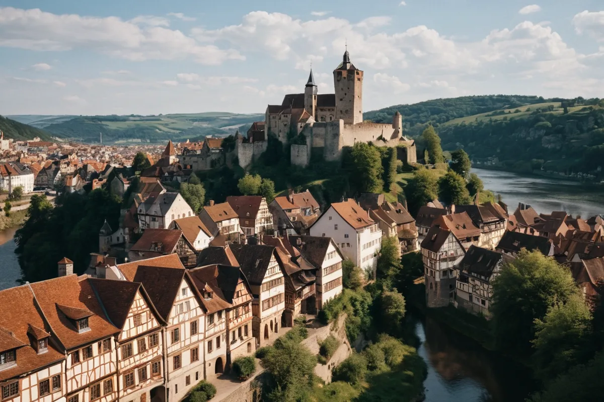 Nuremberg's medieval old town