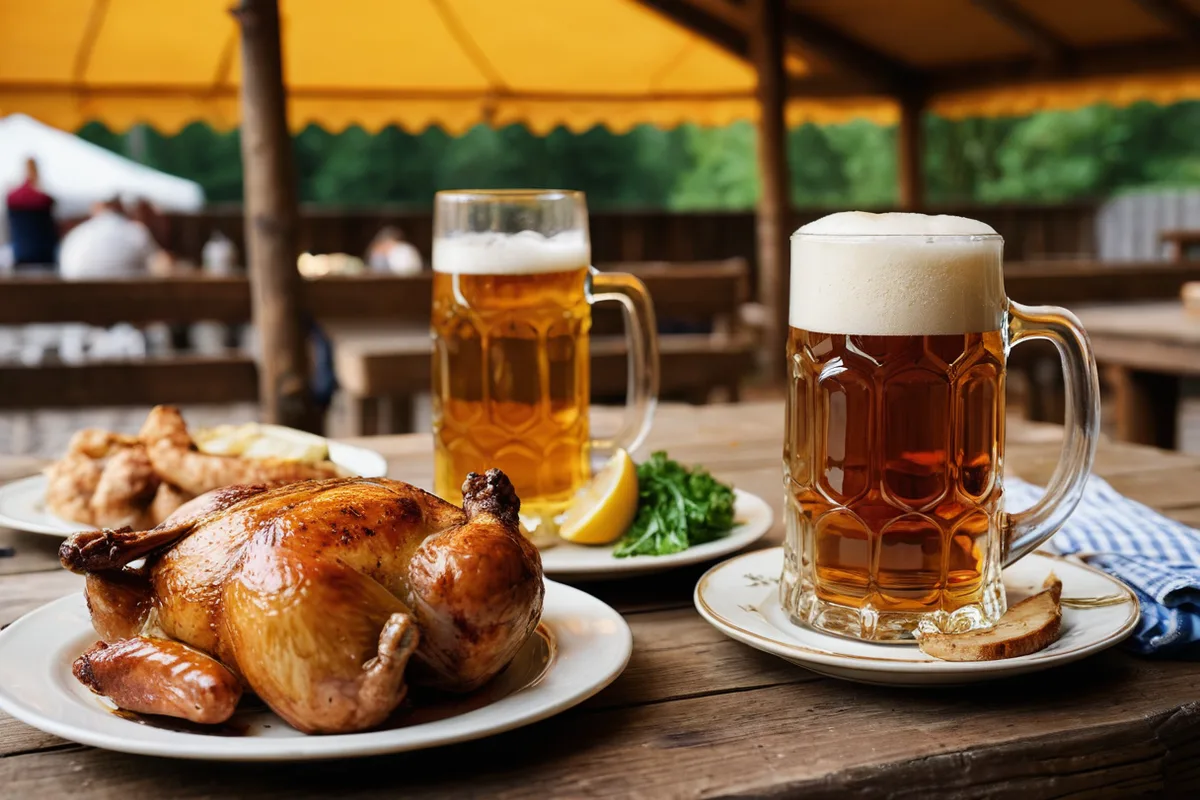 Beer and roast chicken, what Oktoberfest consumption vouchers buy